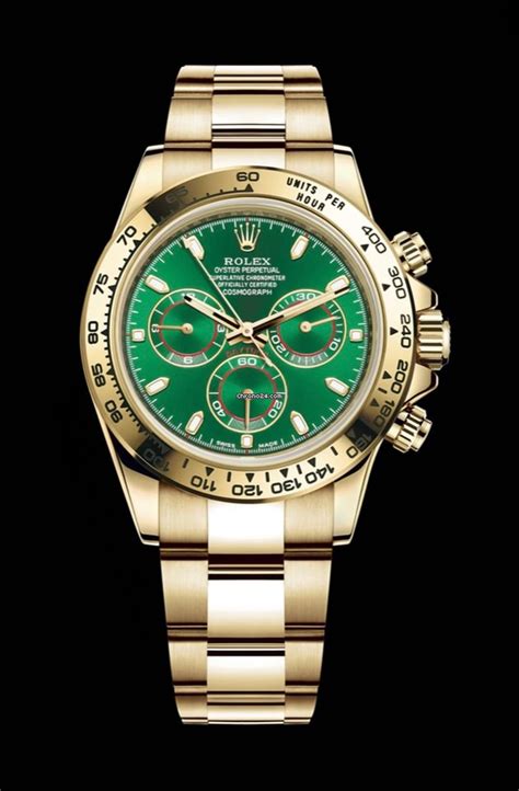 oro verde rolex